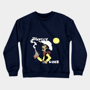 Lucky Luke, Poor Lonesome Cowboy! Crewneck Sweatshirt